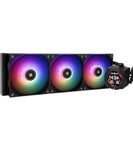Amazon.com: Thermalright FW PRO 360 ARGB Black CPU AIO Cooler,IPS